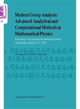 海外直订Modern Group Analysis: Advanced Analytical and Computational Methods in Mathemat 现代群体分析：数学物理中的