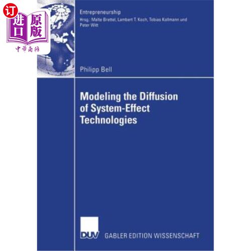 海外直订Modeling the Diffusion of System-Effect Technologies 系统效应技术扩散模型