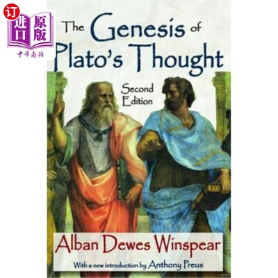 海外直订The Genesis of Plato's Thought: Second Edition 柏拉图思想的起源：第二版