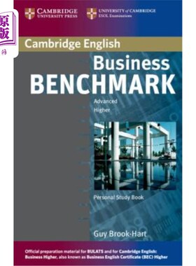 海外直订Business Benchmark Advanced Higher: Personal Study Book 商业基准更高：个人学习书籍