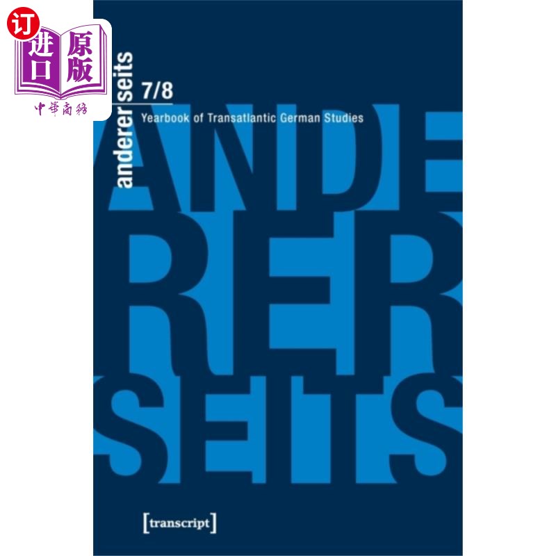 海外直订andererseits - Yearbook of Transatlantic German ... andererseits -跨大西洋德语年鉴- 2018-19