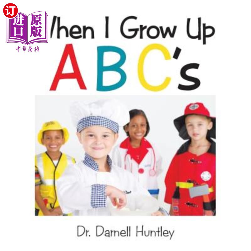 海外直订When I Grow Up ABCs 等我长大了