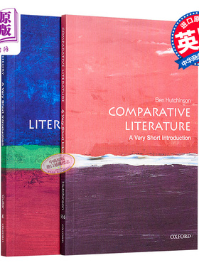 牛津通识文学系列 2本 文学理论 比较文学 英文原版 Literary Theory Comparative Very Short Introductions【中商原版】