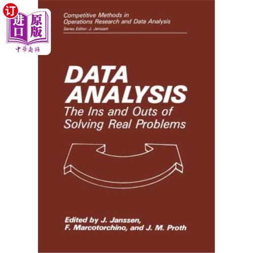海外直订Data Analysis: The Ins and Outs of Solving Real Problems 数据分析：解决实际问题的来龙去脉