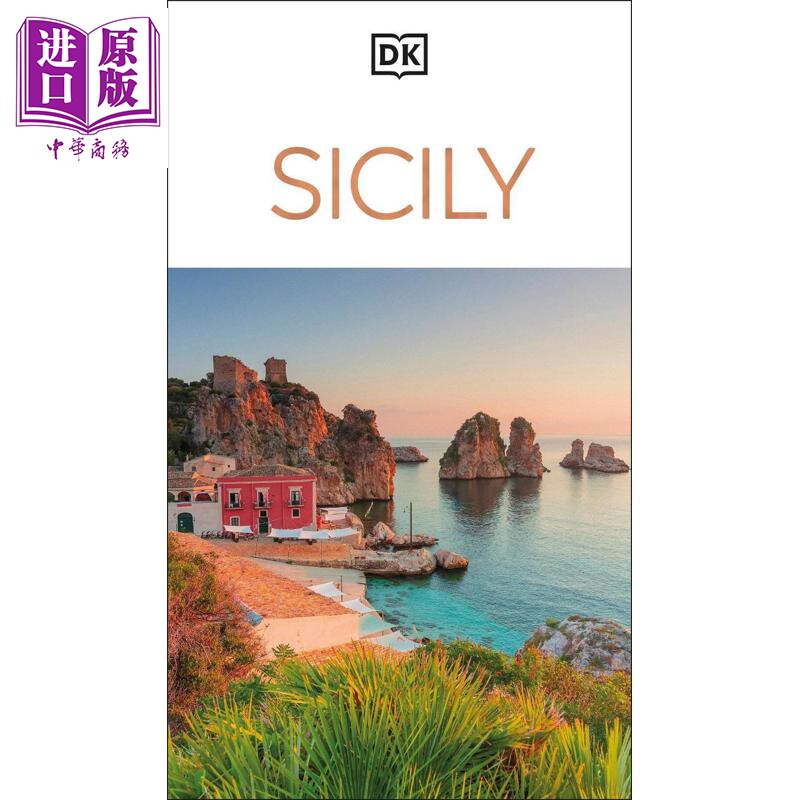 预售 DK旅行指南 西西里岛 意大利 DK Sicily 英文原版  DK Travel 旅游攻略【中商原版】