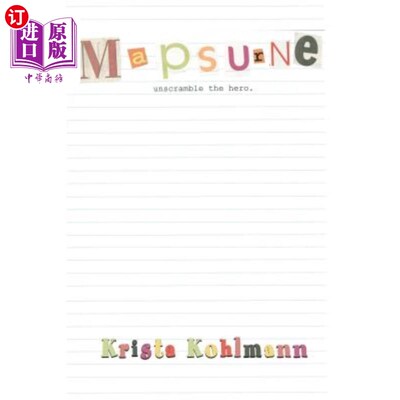 海外直订Mapsurne: unscramble the hero. 解读英雄。