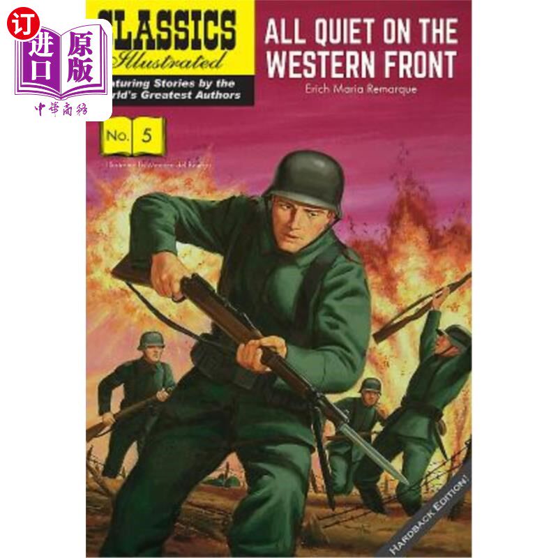 海外直订all quiet on the western front 西部战线上的所有安静