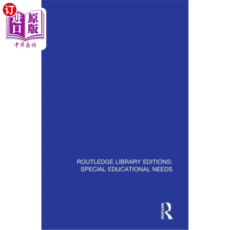 海外直订Understanding Children with Special Needs 了解有特殊需要的孩子