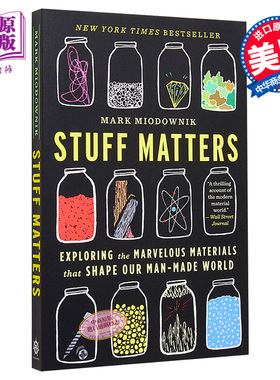 【中商原版】迷人的材料 英文原版 Stuff Matters 10种改变世界的神奇物质