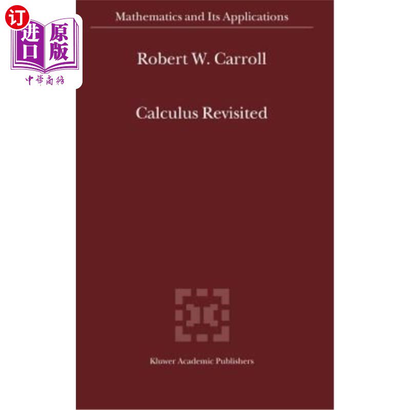 海外直订Calculus Revisited 微积分的重新审视