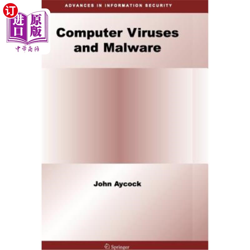 海外直订Computer Viruses and Malware 计算机病毒和恶意软件