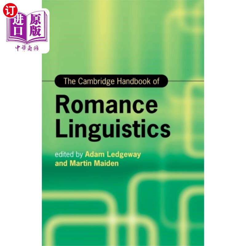 海外直订Cambridge Handbook of Romance Linguistics 剑桥浪漫语言学手册