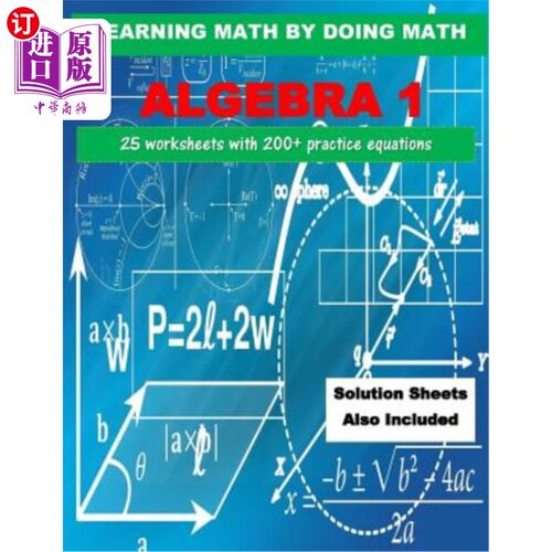 海外直订Learning Math by Doing Math: Math: Algebra 通过数学学习数学：数学：代数