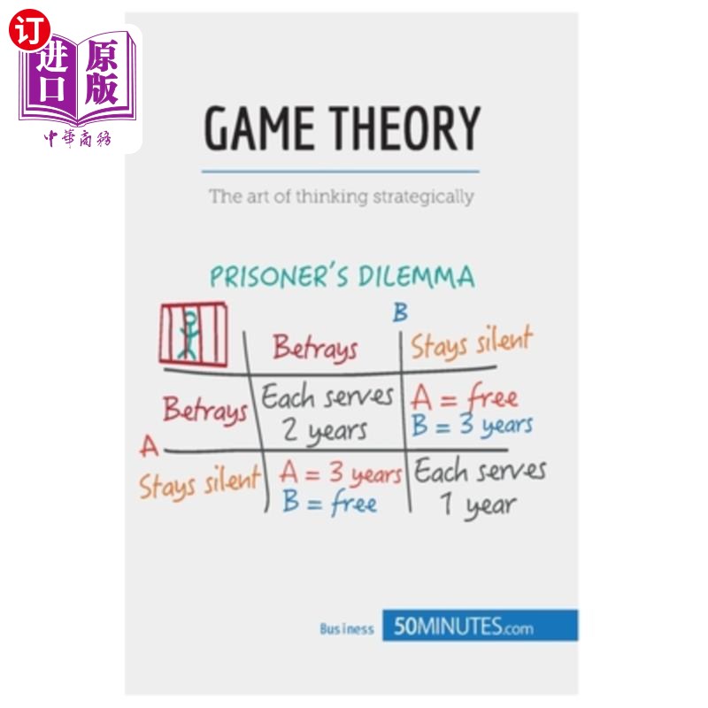 海外直订Game Theory: The art of thinking strategically 博弈论:战略思考的艺术使用感如何?