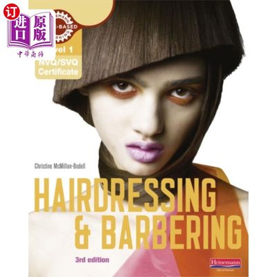 海外直订Level 1 (NVQ/SVQ) Certificate in Hairdressing an... 一级(NVQ/SVQ)《美容美发候选人手册》