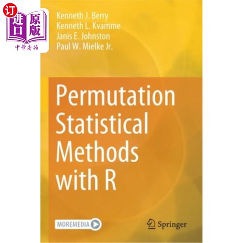 海外直订Permutation Statistical Methods with R R的排列统计方法