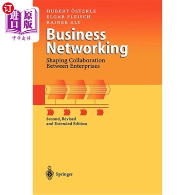 海外直订Business Networking: Shaping Collaboration Between Enterprises 商业：塑造企业间的协作