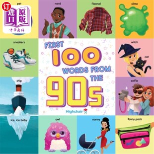 海外直订First 100 Words from the 90s (Highchair U) 90年代前100个单词(Highchair U)