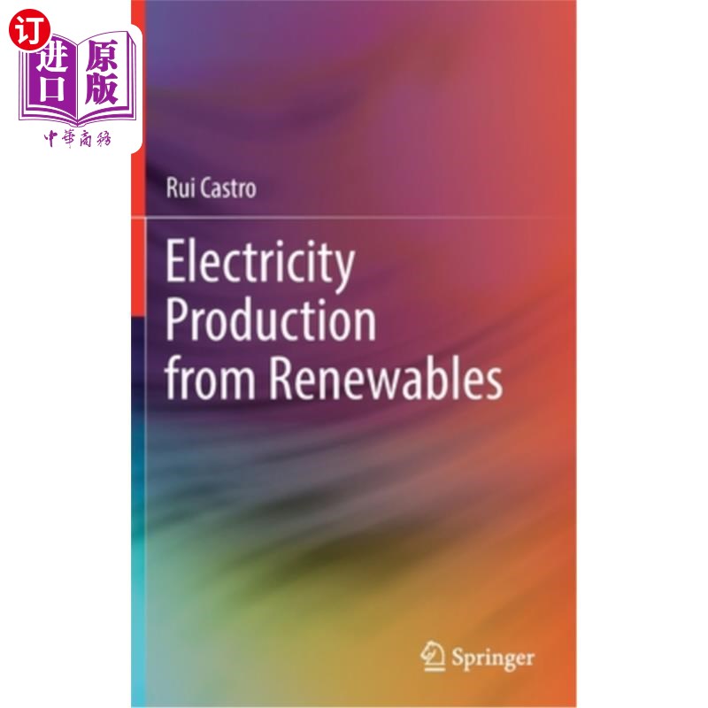 海外直订Electricity Production from Renewables 可再生能源发电