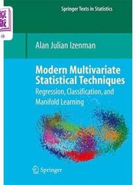 海外直订Modern Multivariate Statistical Techniques 现代多元统计技术
