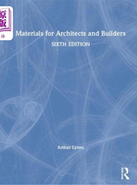 海外直订Materials for Architects and Builders 为建筑师和建造者准备的材料