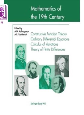 海外直订Mathematics of the 19th Century: Function Theory According to Chebyshev Ordinary 19世纪的数学：基于切比雪夫