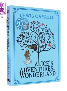 英文原版小初文学 Alice's Adventures in Wonderland 爱丽丝梦游仙境 儿童文学 童章节书 童话经典 8岁+【中商原版】
