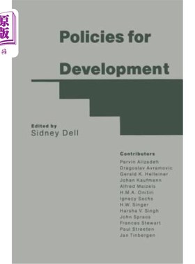 海外直订Policies for Development: Essays in Honour of Gamani Corea 发展政策:向加纳尼·科里亚致敬的文章