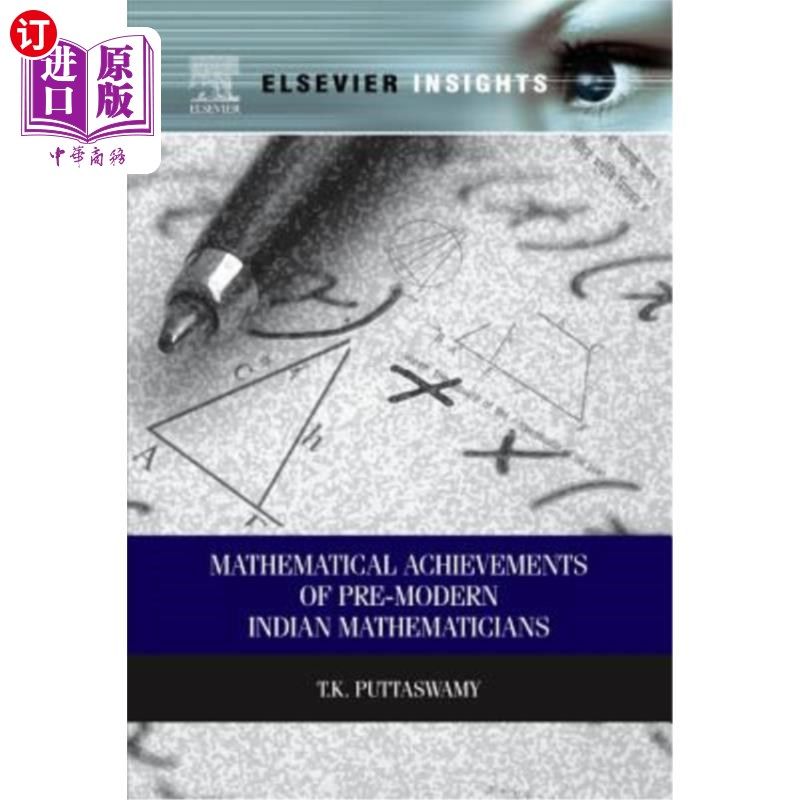 海外直订Mathematical Achievements of Pre-Modern Indian Mathematicians 前现代印度数学家的数学成就
