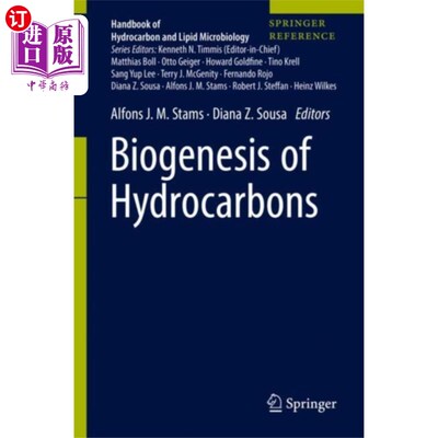 海外直订Biogenesis of Hydrocarbons 碳氢化合物的生物成因