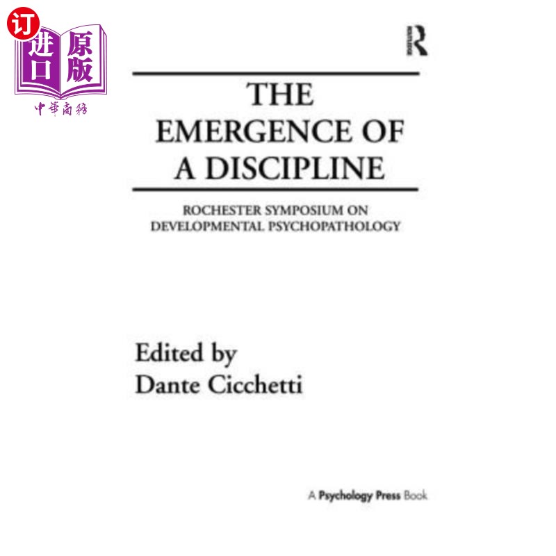 海外直订The Emergence of a Discipline: Rochester Symposium on Developmental Psychopathol 一门学科的出现:罗切斯特发