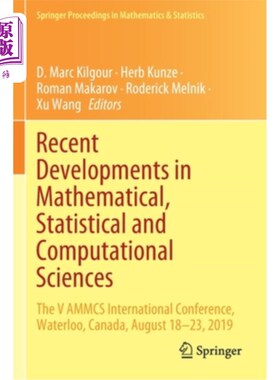 海外直订Recent Developments in Mathematical, Statistical and Computational Sciences: The 数学，统计和计算科学的最新