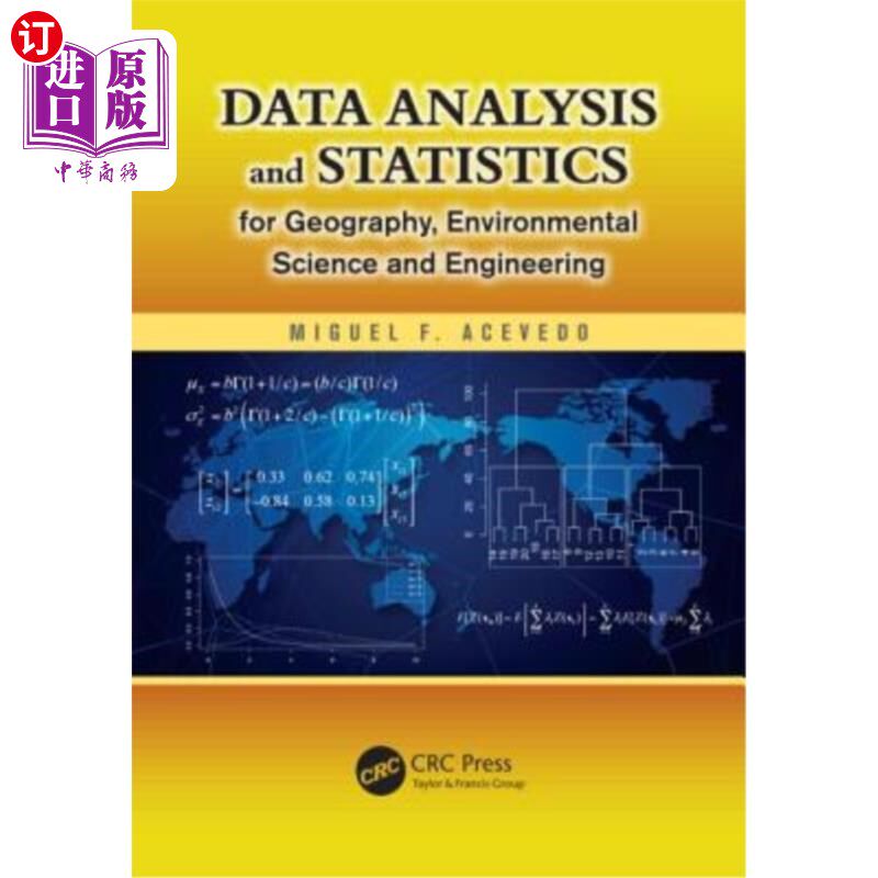 海外直订Data Analysis and Statistics for Geography, Environmental Science, and Engineeri 地理、环境科学与工程的数据
