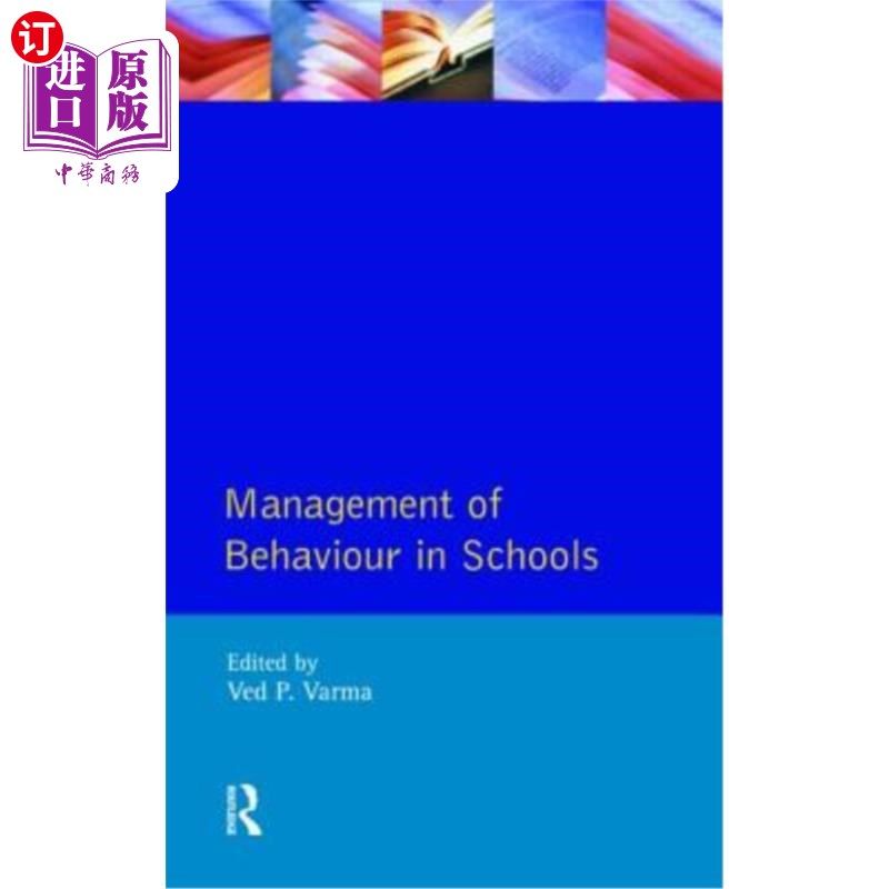 海外直订Management of Behaviour in Schools 学校的行为管理