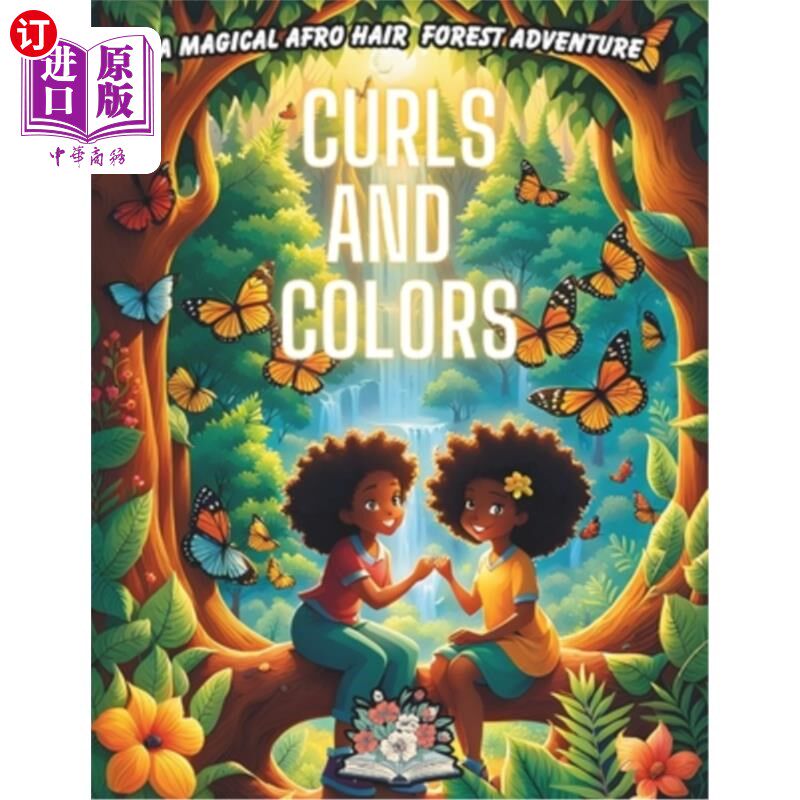 海外直订Curls and Colors 卷发和颜色