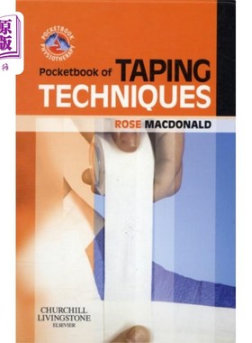 海外直订医药图书Pocketbook of Taping Techniques 胶带技术手册