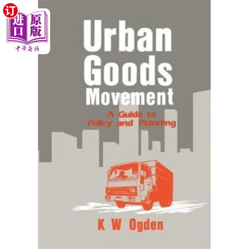 海外直订Urban Goods Movement 都市商品运动
