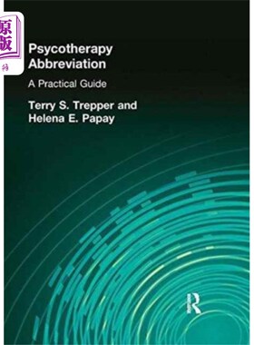 海外直订医药图书Psychotherapy Abbreviation 心理治疗的缩写