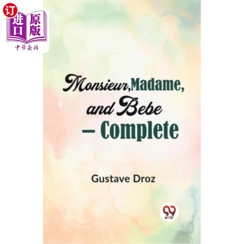海外直订Monsieur, Madame, And Bebe - Complete 先生、夫人和碧碧——完成了