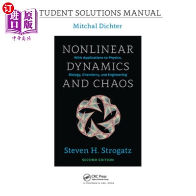 海外直订Student Solutions Manual for Nonlinear Dynamics and Chaos, 2nd Edition 非线性动力学和混沌的学生解决方案手册