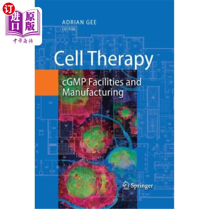 海外直订Cell Therapy: Cgmp Facilities and Manufacturing 细胞疗法：cgmp设施和制造