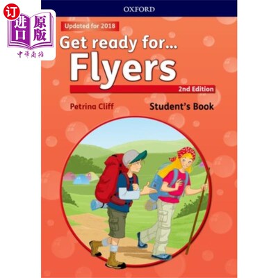 海外直订Get ready for...: Flyers: Student's Book with downloadable audio 准备……：传单：学生读物，可下载音频