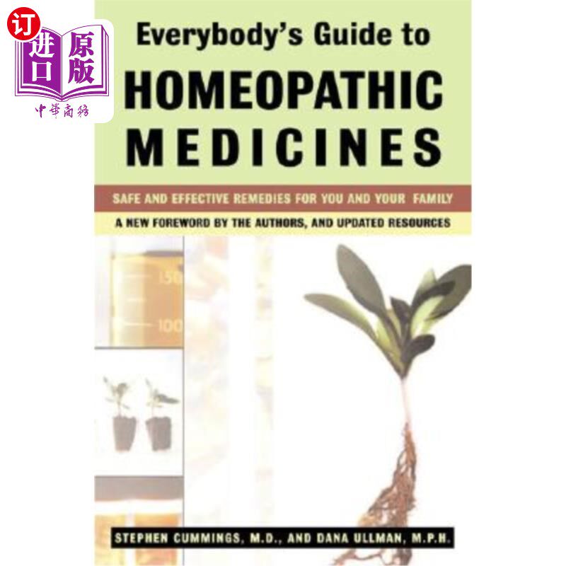 海外直订医药图书Everybody's Guide to Homeopathic Medicines: Safe and Effective Remedies for You  《人人顺势疗法药物