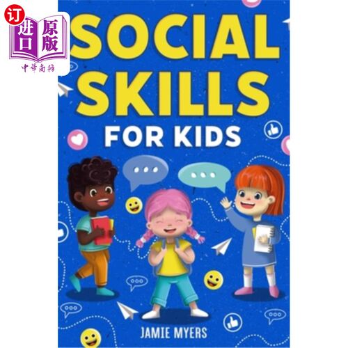 海外直订Social Skills for Kids 孩子的社交技能