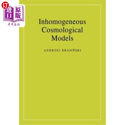 海外直订Inhomogeneous Cosmological Models 不均匀宇宙学模型