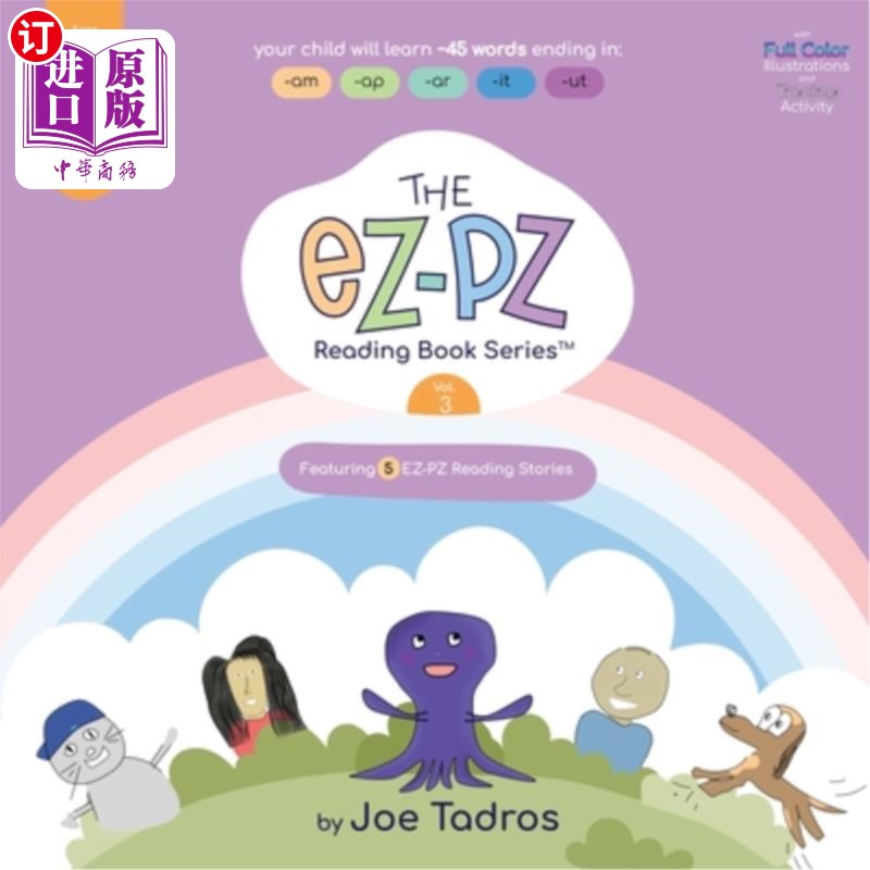 海外直订The EZ-PZ Reading Book Series: Volume 3 EZ-PZ阅读丛书:第三卷