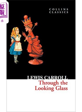 预售 柯林斯经典文学 爱丽丝镜中奇遇记 英文原版 Collins Classics Through The Looking Glass Lewis Carroll【中商原版】