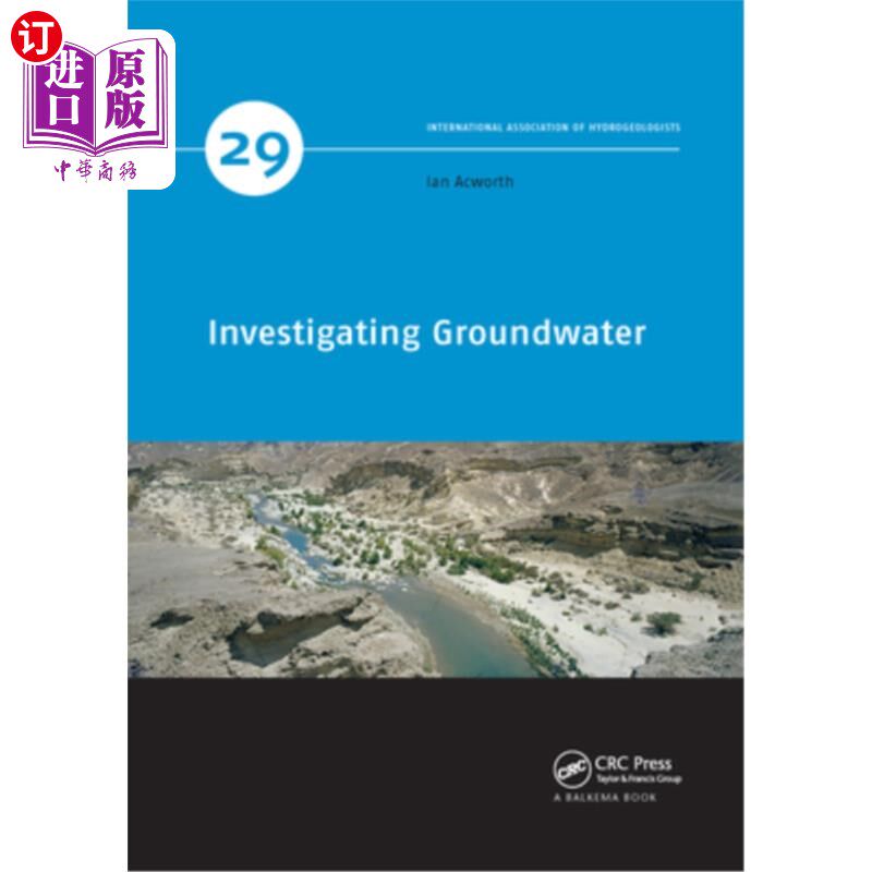 海外直订Investigating Groundwater 调查地下水 - 实物图