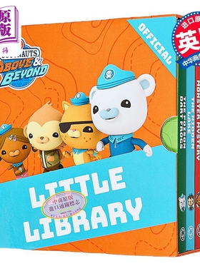 海底小纵队 超越极限 4册 Octonauts Above & Beyond Little Library 英文原版 儿童绘本 图画故事书 进口童书【中商原版】