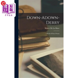 Fairy 一本仙女诗集 Derry derry down Poems Book Adown 海外直订Down